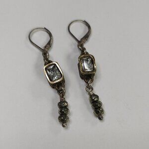 Karyn Chopik Double-Sided Cubic Zirconia Drop Earring